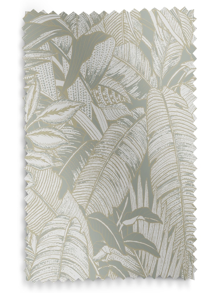 Graham & Brown Sage Green Paradys Made to Measure Curtains - Image 8 of 8