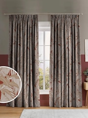 Graham & Brown Alizarin Red Paradys Made to Measure Curtains - Image 1 of 8