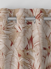 Graham & Brown Alizarin Red Paradys Made to Measure Curtains - Image 6 of 8