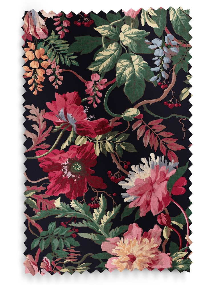 Graham & Brown Black Terrazzo Florenzia Made to Measure 100% Cotton Curtains - Image 8 of 8
