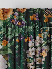 Graham & Brown Black Emerald Glasshouse Flora Made to Measure Curtains - Image 2 of 8