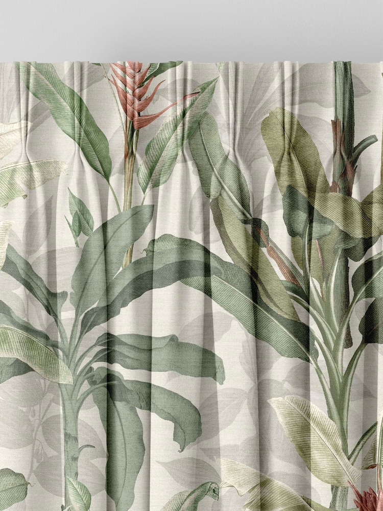 Graham & Brown Powder Natural Borneo Made to Measure Curtains - Image 2 of 8