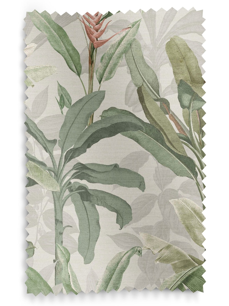 Graham & Brown Powder Natural Borneo Made to Measure Curtains - Image 8 of 8