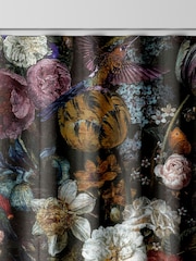 Graham & Brown Black Allure Made to Measure 100% Cotton Curtains - Image 7 of 8