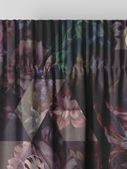 Graham & Brown Amethyst Purple Timepiece Made to Measure 100% Cotton Curtains - Image 5 of 8
