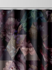 Graham & Brown Amethyst Purple Timepiece Made to Measure 100% Cotton Curtains - Image 7 of 8