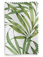 Graham & Brown Lush Green Yasuni Made to Measure 100% Cotton Curtains - Image 8 of 8