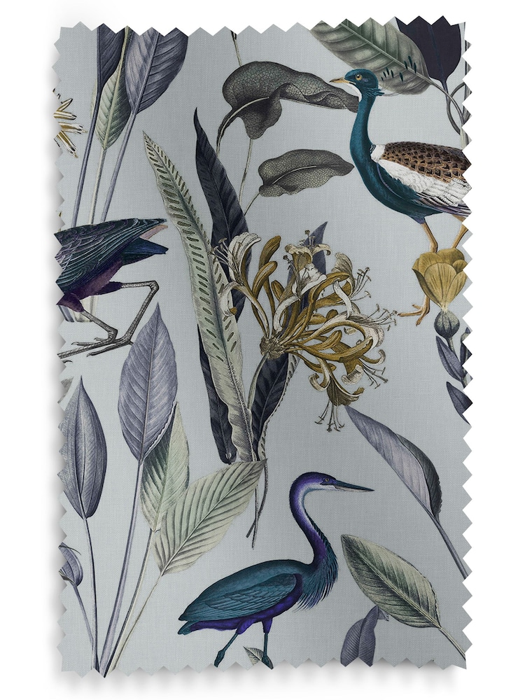Graham & Brown Soft Grey Glasshouse Made to Measure Curtains - Image 8 of 8