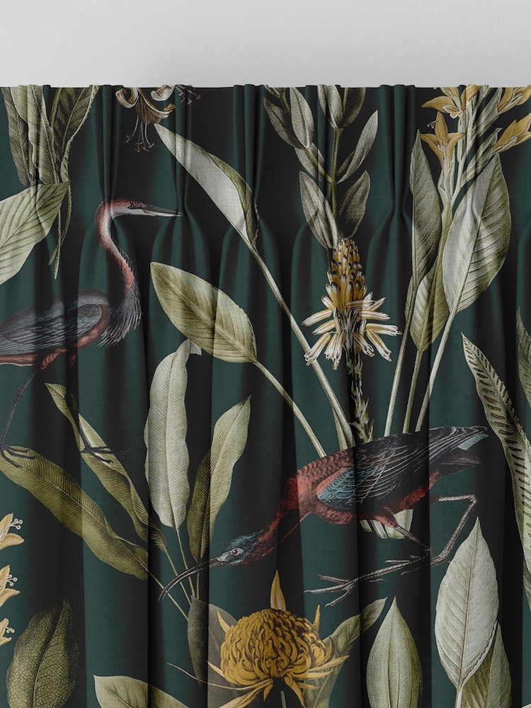 Graham & Brown Green Glasshouse Made to Measure Curtains - Image 2 of 8