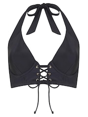Pour Moi Black Halterneck India Bikini - Image 4 of 5