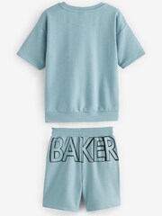 Baker by Ted Baker Letter Sweater and Shorts Set - Image 2 of 4
