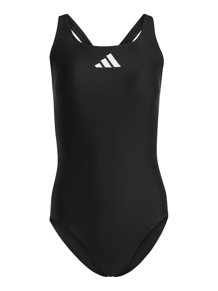 Negro - adidas Traje de baño 3 Bar - Imagen 7 de 7