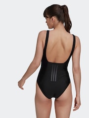 adidas Dark Black Sportswear Adult Iconisea Premium Swimsuit - Image 2 of 7
