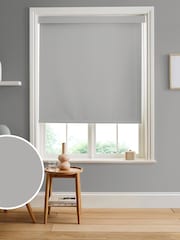 Graham & Brown Grey Indian Made to Measure Roller Blind - Image 1 of 6