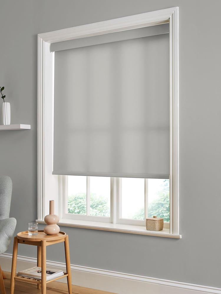 Graham & Brown Grey Barker Made to Measure Roller Blind - Image 2 of 6