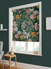 Graham & Brown Emerald Green Glasshouse Made to Measure Roller Blind - Image 2 of 6