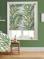 Graham & Brown Lush Green Yasuni Made to Measure Roller Blind - Image 1 of 6