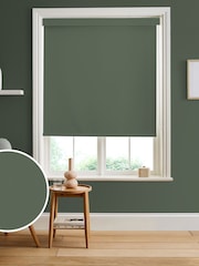 Graham & Brown Green Uluwatu Made to Measure Roller Blind - Image 1 of 6