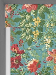 Graham & Brown Botanico Blue Florenzia Made to Measure Roller Blind - Image 3 of 6