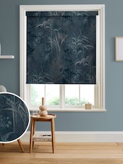 Graham & Brown Blue Restore Made to Measure Roller Blind - Image 1 of 6