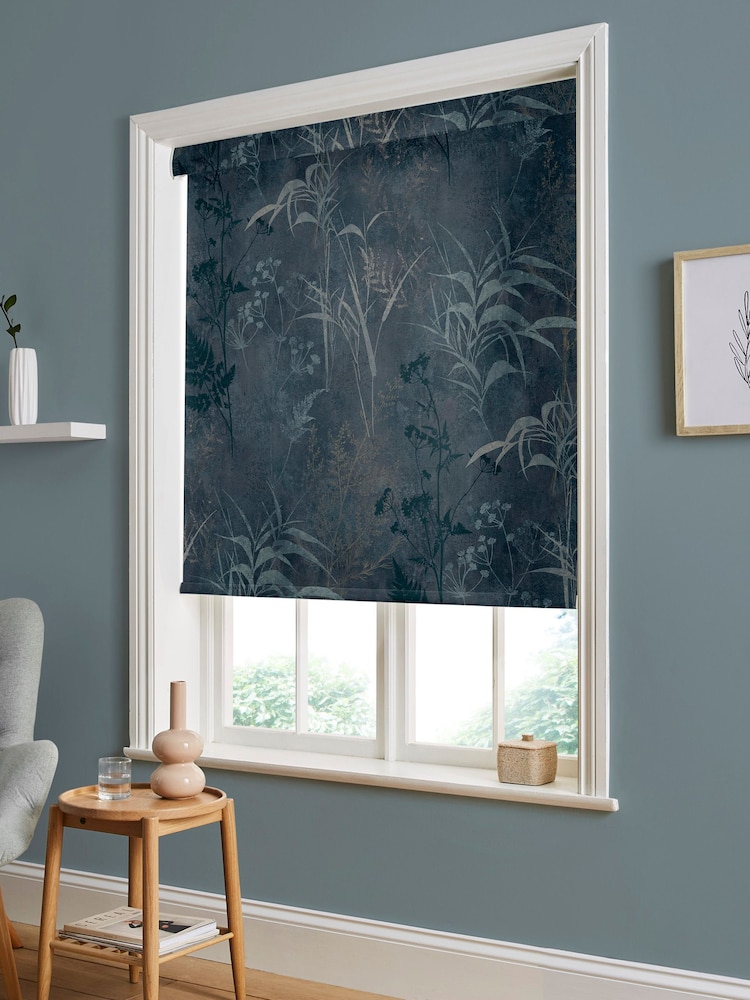 Graham & Brown Blue Restore Made to Measure Roller Blind - Image 2 of 6