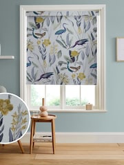 Graham & Brown Soft Grey Glasshouse Made to Measure Roller Blind - Image 1 of 6