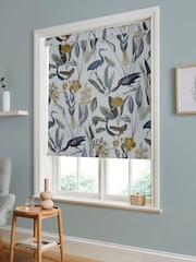 Graham & Brown Soft Grey Glasshouse Made to Measure Roller Blind - Image 2 of 6
