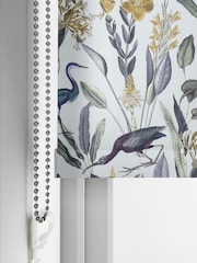 Graham & Brown Soft Grey Glasshouse Made to Measure Roller Blind - Image 5 of 6