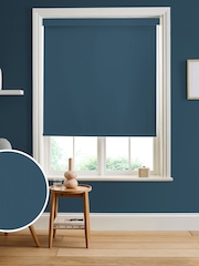 Graham & Brown Blue Contrast Made to Measure Roller Blind - Image 1 of 6