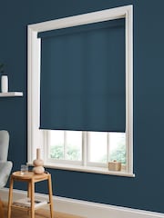 Graham & Brown Blue Contrast Made to Measure Roller Blind - Image 2 of 6