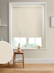 Graham & Brown Cream Beige Cambridge Made to Measure Roller Blind - Image 1 of 6