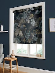 Graham & Brown Midnight Blue Timepiece Made to Measure Roller Blind - Image 2 of 6