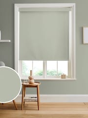 Graham & Brown Whirl Green Whirl Made to Measure Roller Blind - Image 1 of 6