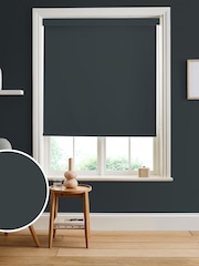 Graham & Brown Black Made to Measure Roller Blind - Image 1 of 6