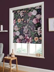 Graham & Brown Amethyst Purple Glasshouse Made to Measure Roller Blind - Image 2 of 6