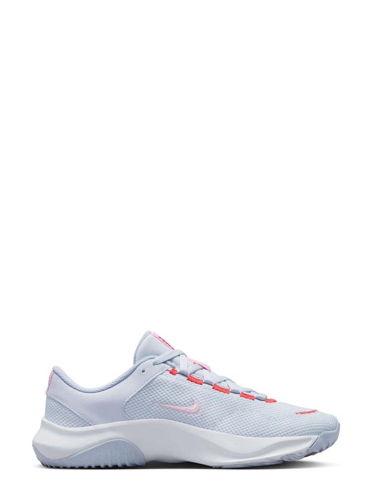 Nike Light Grey Legend Essential 3 Training Trainers - Image 1 of 8