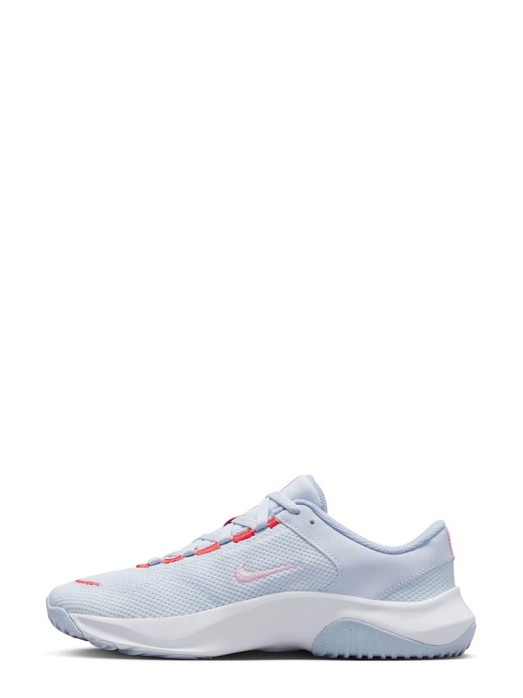 Nike Light Grey Legend Essential 3 Training Trainers - Image 2 of 8