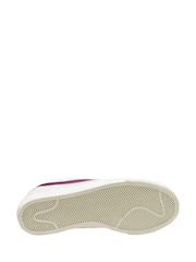 Nike White/Burgundy Court Legacy Trainers - Image 4 of 4