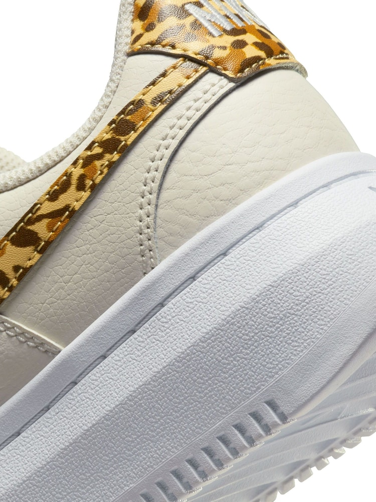 Nike Animal Court Vision Alta Platform Trainers - Image 10 of 10