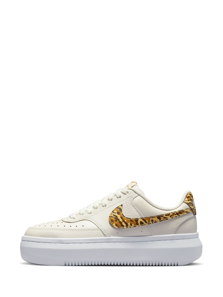 Nike Animal Court Vision Alta Platform Trainers - Image 2 of 10