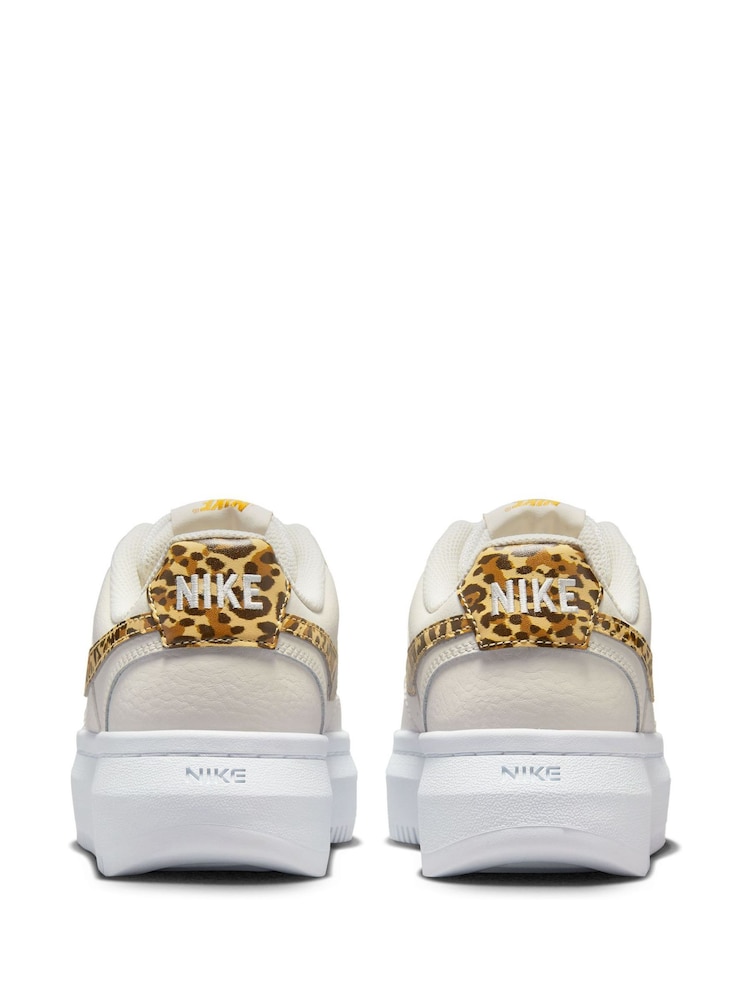 Nike Animal Court Vision Alta Platform Trainers - Image 6 of 10