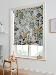 Graham & Brown Morning Blue Glasshouse Made to Measure Roller Blind - Image 2 of 6