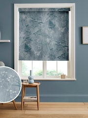 Graham & Brown Sky Blue Restore Made to Measure Roller Blind - Image 1 of 6