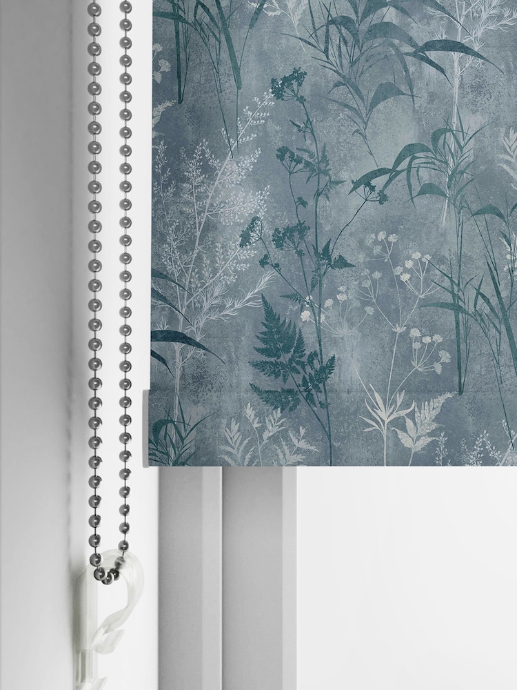 Graham & Brown Sky Blue Restore Made to Measure Roller Blind - Image 5 of 5