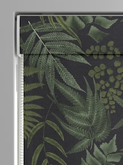 Graham & Brown Black Midsummer Fern Made to Measure Roman 100% Cotton Blind - Image 3 of 6