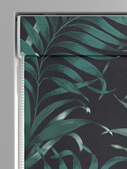 Graham & Brown Midnight Navy Yasuni Made to Measure Roman 100% Cotton Blind - Image 3 of 6
