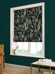 Graham & Brown Green Glasshouse Made to Measure Roman 100% Cotton Blind - Image 5 of 6