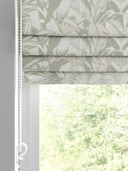Graham & Brown Sage Green Paradys Made to Measure Roman 100% Cotton Blind - Image 2 of 6