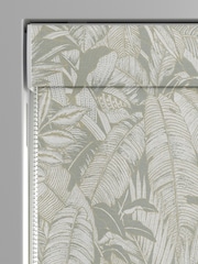 Graham & Brown Sage Green Paradys Made to Measure Roman 100% Cotton Blind - Image 3 of 6