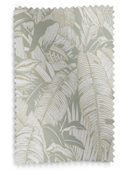 Graham & Brown Sage Green Paradys Made to Measure Roman 100% Cotton Blind - Image 6 of 6